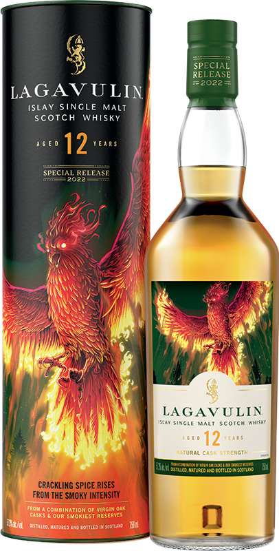 Lagavulin 12 Year Old Single Malt Scotch Whisky - Diageo