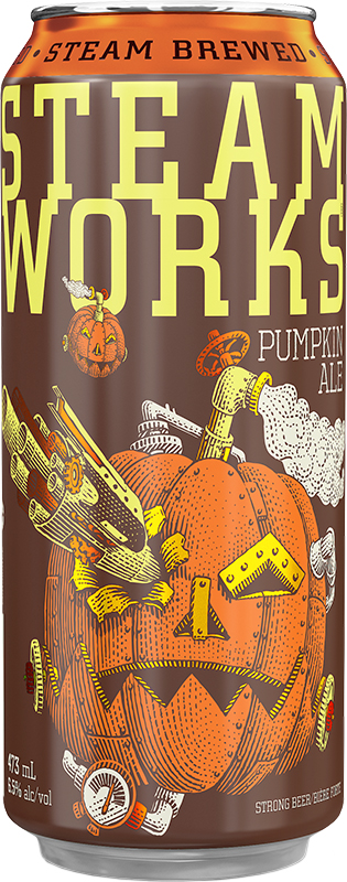 BCLIQUOR Steamworks - Pumpkin Ale Tall Can