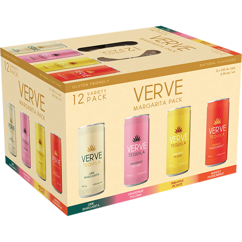 BCLIQUOR Verve - Tequila Margarita Mix Pack Can