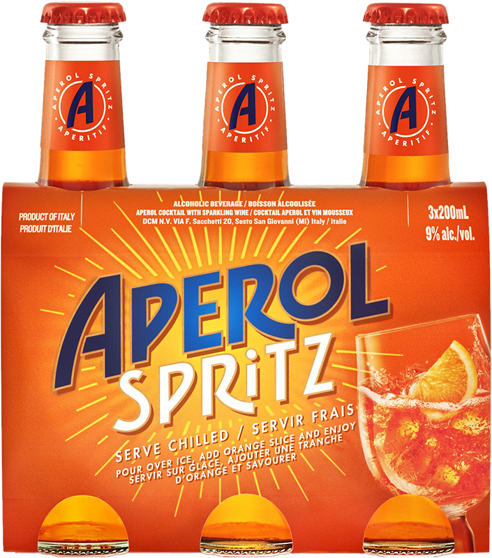 APEROL - SPRITZ READY TO SERVE Italian Coolers