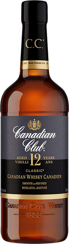 CANADIAN CLUB - CLASSIC 12 YEAR OLD Canadian Whisky / Whiskey
