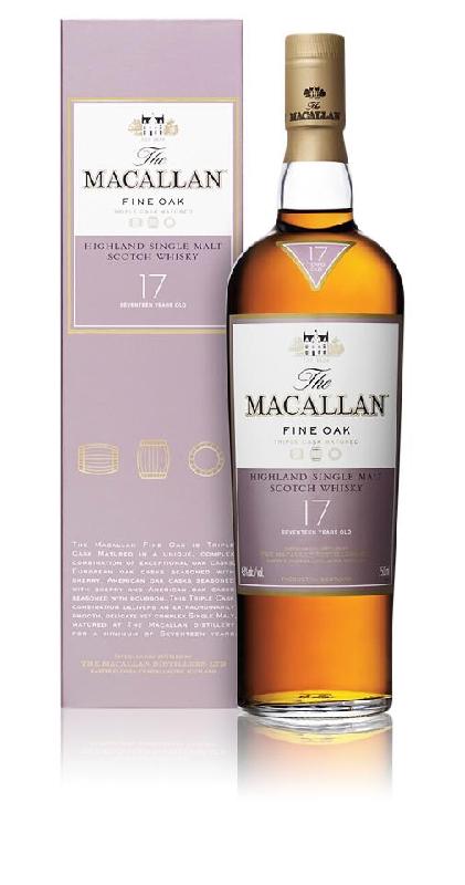 MACALLAN - 17 YEAR OLD FINE OAK Scottish Whisky / Whiskey