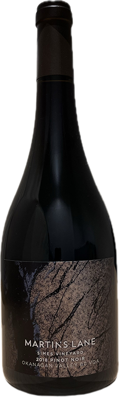 BCLIQUOR Martins Lane - Simes Vineyard Pinot Noir 2018