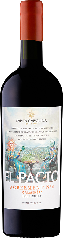 BCLIQUOR Carmenere - Santa Carolina Pacto Los Lingues 2022