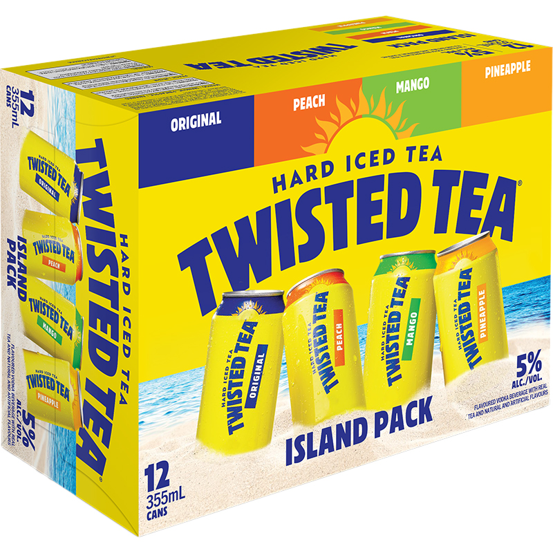 BCLIQUOR Twisted Tea - Island Mix Pack Can