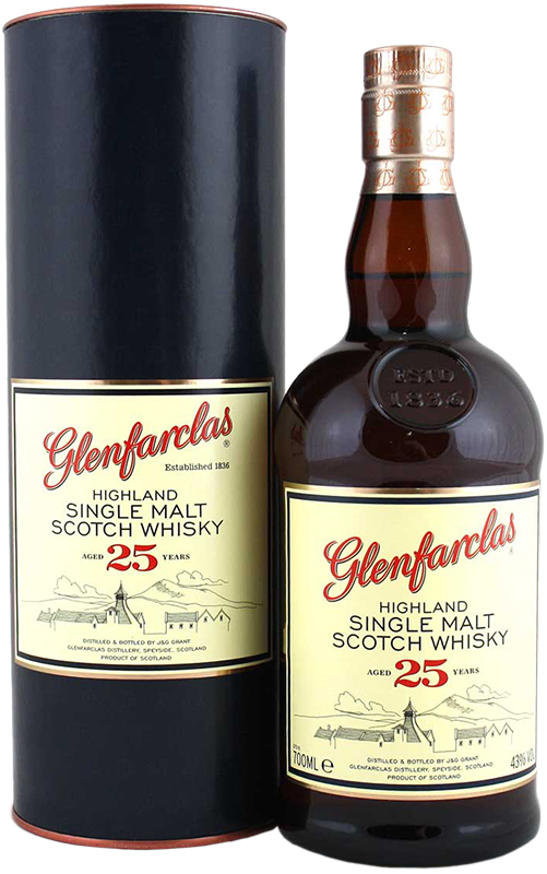 Glenfarclas 25年 & 21年 箱あり　一本ずつ Glenfarclas 25年 & 21年 箱あり 一本ずつ ウイスキー