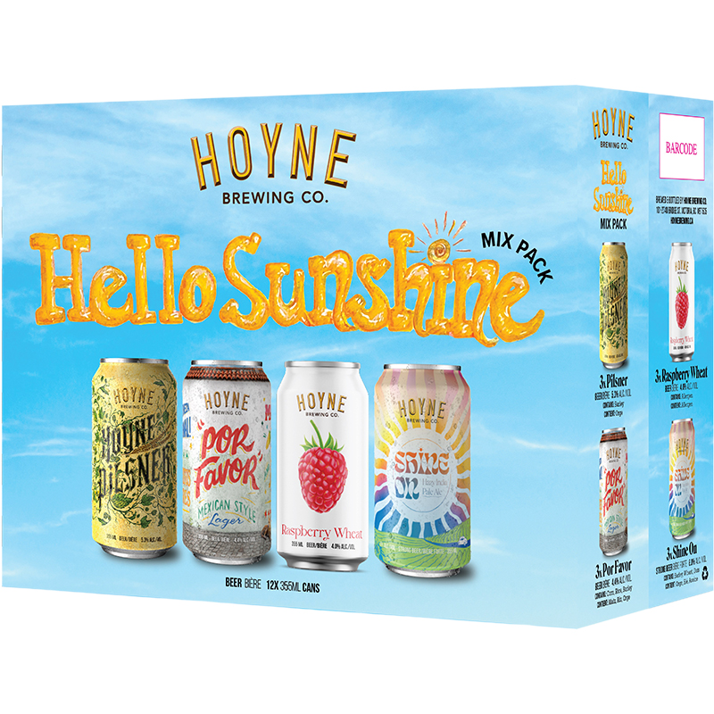 BCLIQUOR Hoyne Brewing - Hello Sunshine Mix Pack Can