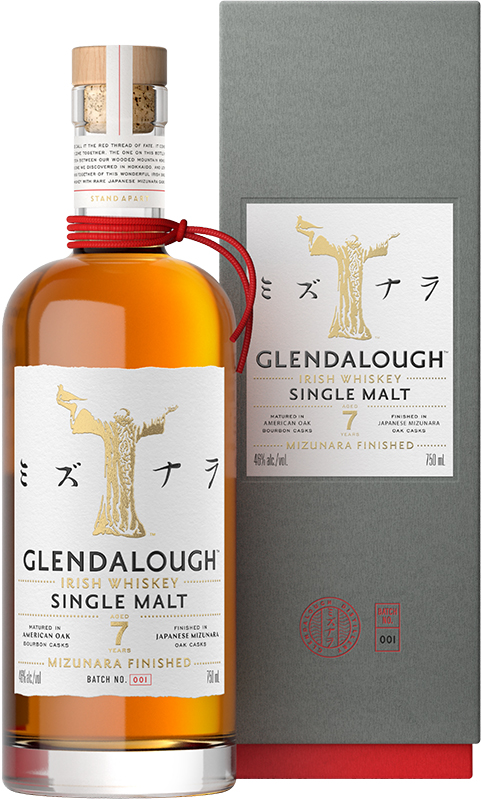GLENDALOUGH - 7 YEAR OLD SINGLE MALT MIZUNARA WHISKEY Irish Whisky