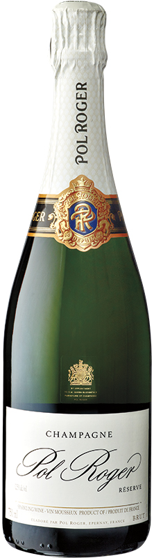 定番人気！ POL ROGER - RESERVE BRUT French Sparkling Wine ワイン