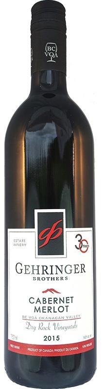 BCLIQUOR Gehringer - Dry Rock Cabernet Merlot 2020