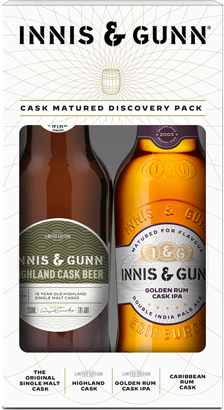 BCLIQUOR Innis And Gunn - Cask Matured Discovery Pack 2025