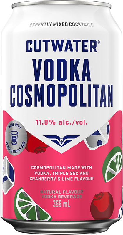 BCLIQUOR Cutwater - Vodka Cosmopolitan Can