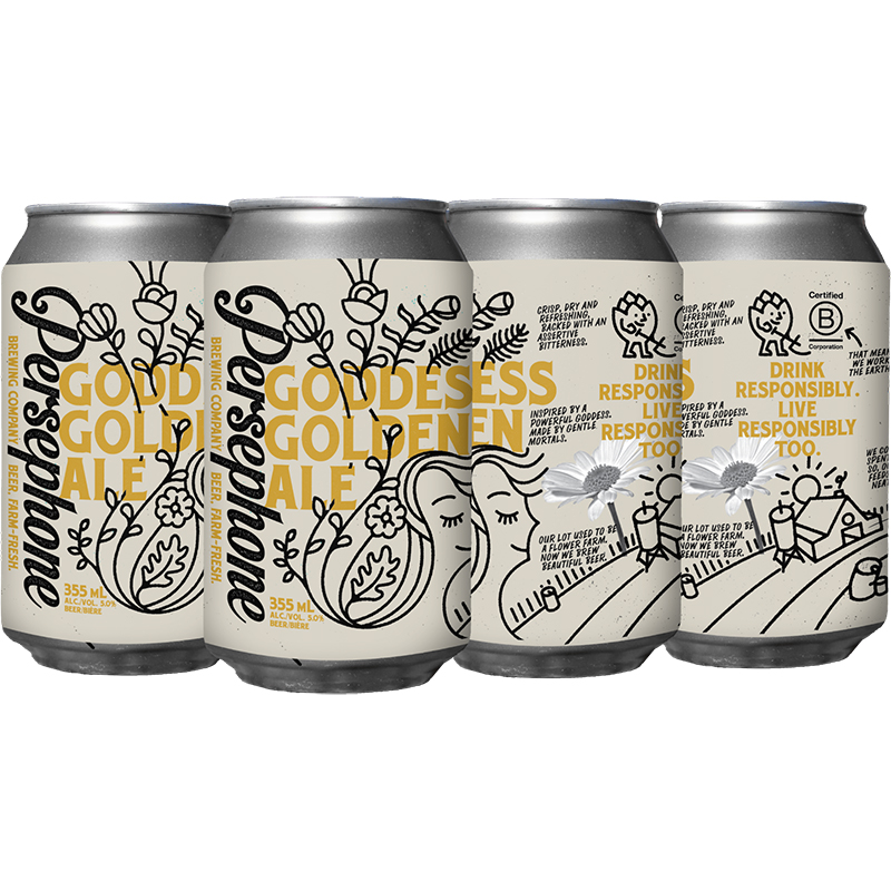 BCLIQUOR Persephone Brewing - Goddess Golden Ale