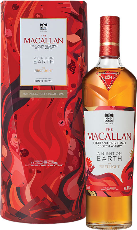 MACALLAN - A NIGHT ON EARTH THE FIRST LIGHT Scottish Whisky / Whiskey