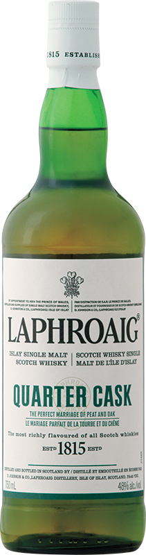 LAPHROAIG - QUARTER CASK Scottish Whisky / Whiskey