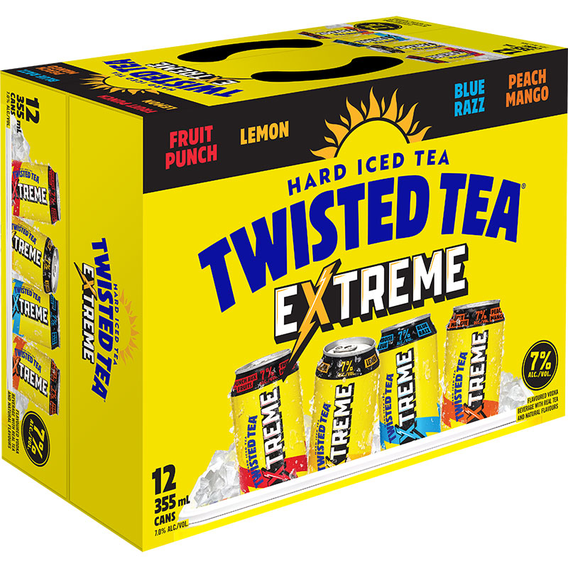 BCLIQUOR Twisted Tea - Extreme Party Can Pack