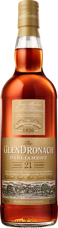 GLENDRONACH - 21 YEAR OLD PARLIAMENT Scottish Whisky / Whiskey