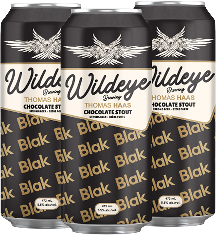 BCLIQUOR Wildeye Brewing X Thomas Haas - Chocolate Stout Tall Can