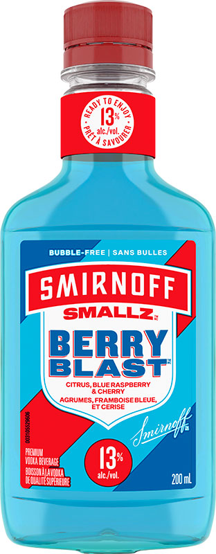 BCLIQUOR Smirnoff Smallz - Berry Blast