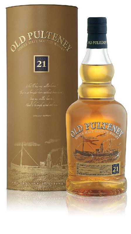OLD PULTENEY - 21 YEAR OLD Scottish Whisky / Whiskey