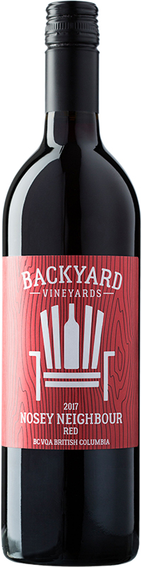 BCLIQUOR Backyard Vineyards - Nosey Neighbour Red 2018