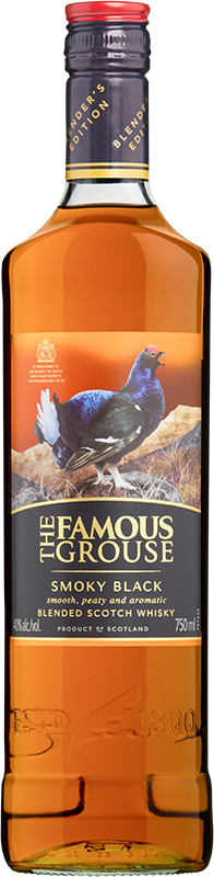 THE FAMOUS GROUSE SMOKY BLACK Scottish Whisky / Whiskey