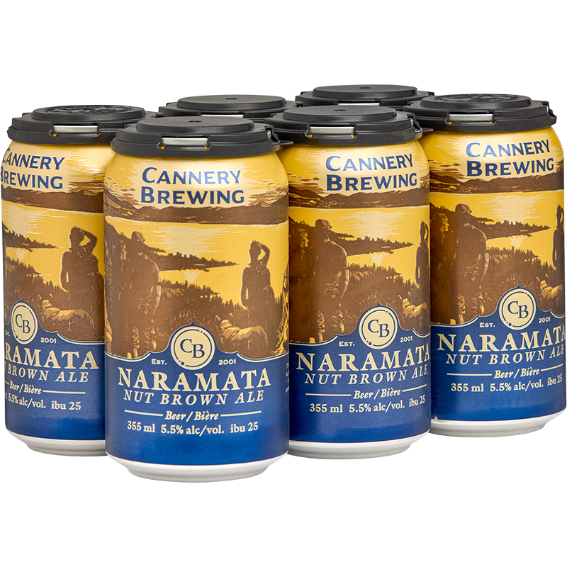 BCLIQUOR Cannery Brewing - Naramata Nut Brown Ale 6 Cans