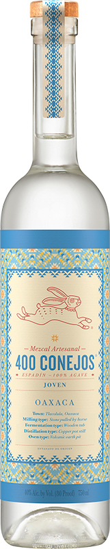 400 CONEJOS MEZCAL Mexican Tequila