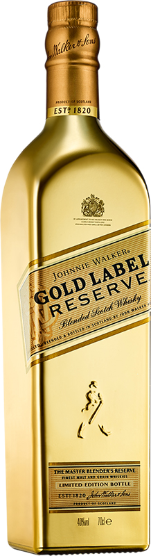 JOHNNIE WALKER - GOLD LABEL RESERVE BULLION Scottish Whisky / Whiskey
