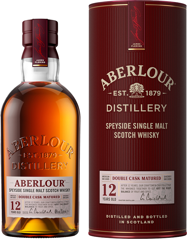 ABERLOUR - 12 YEAR OLD DOUBLE CASK MATURED Scottish Whisky / Whiskey
