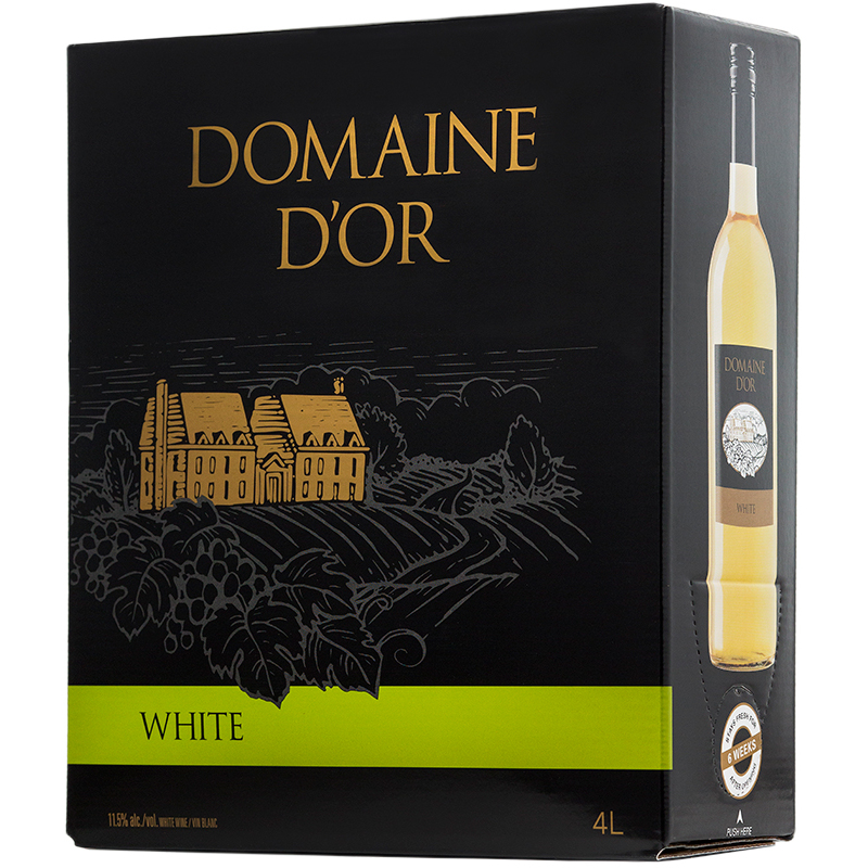 DOMAINE D'OR WHITE Canadian White Wine