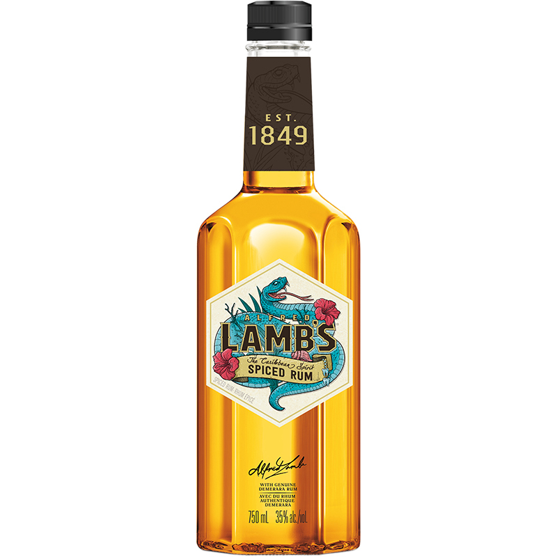 LAMB'S SPICED RUM Canadian Rum