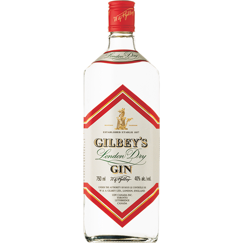 GILBEYS LONDON DRY Canadian Gin