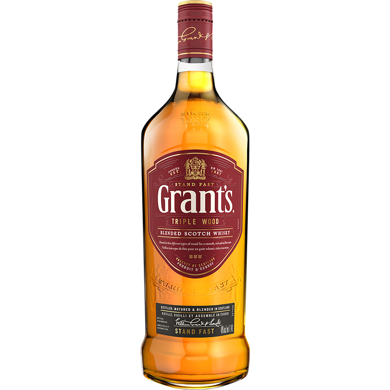 GRANT'S TRIPLE WOOD Scottish Whisky / Whiskey