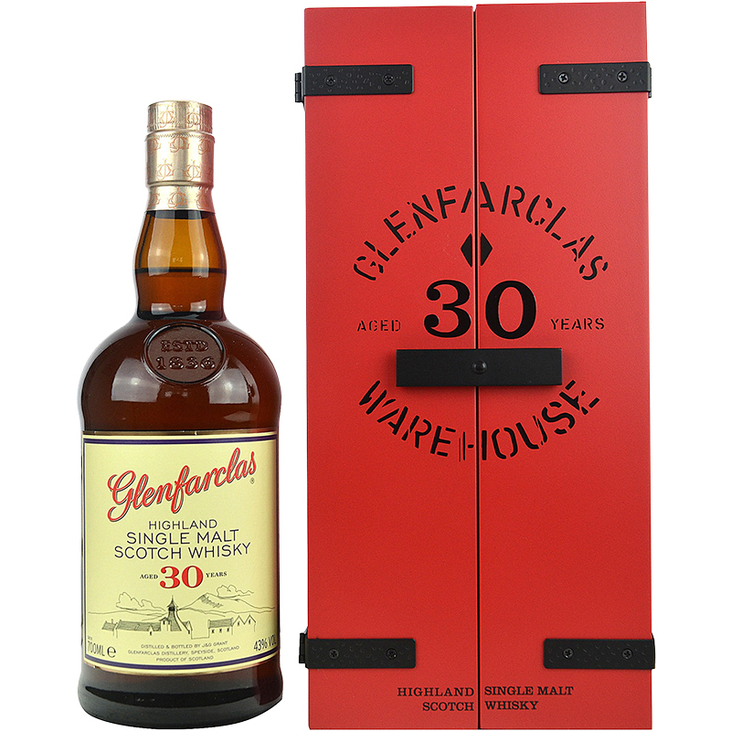 Glenfarclas 30年 シングルモルトウイスキー 700ml GLENFARCLAS - 30 YEARS OLD Scottish Whisky / Whiskey