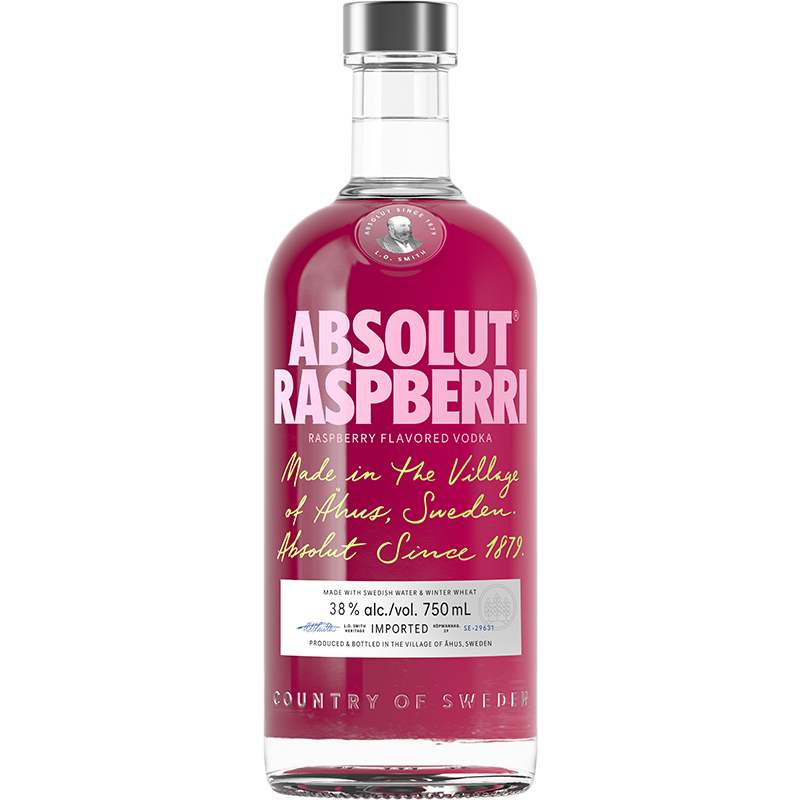 ABSOLUT RASPBERRI Sweden Vodka