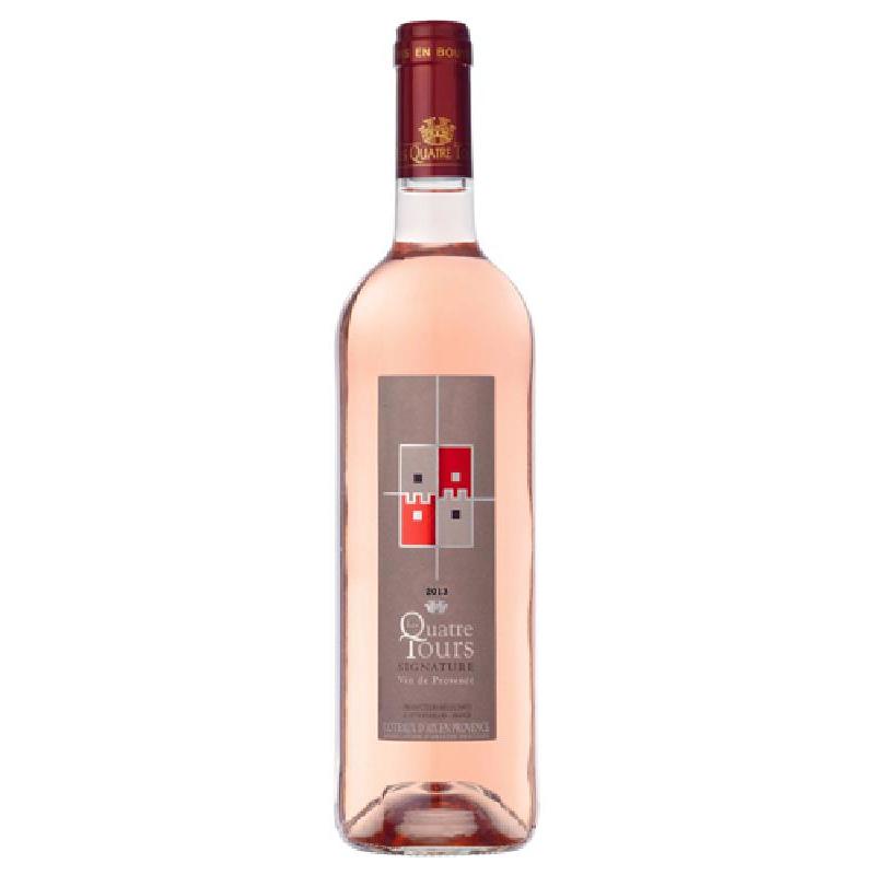 AIX EN PROVENCE ROSE LES QUATRE TOURS SIGNATURE 2013 French Rose Wine