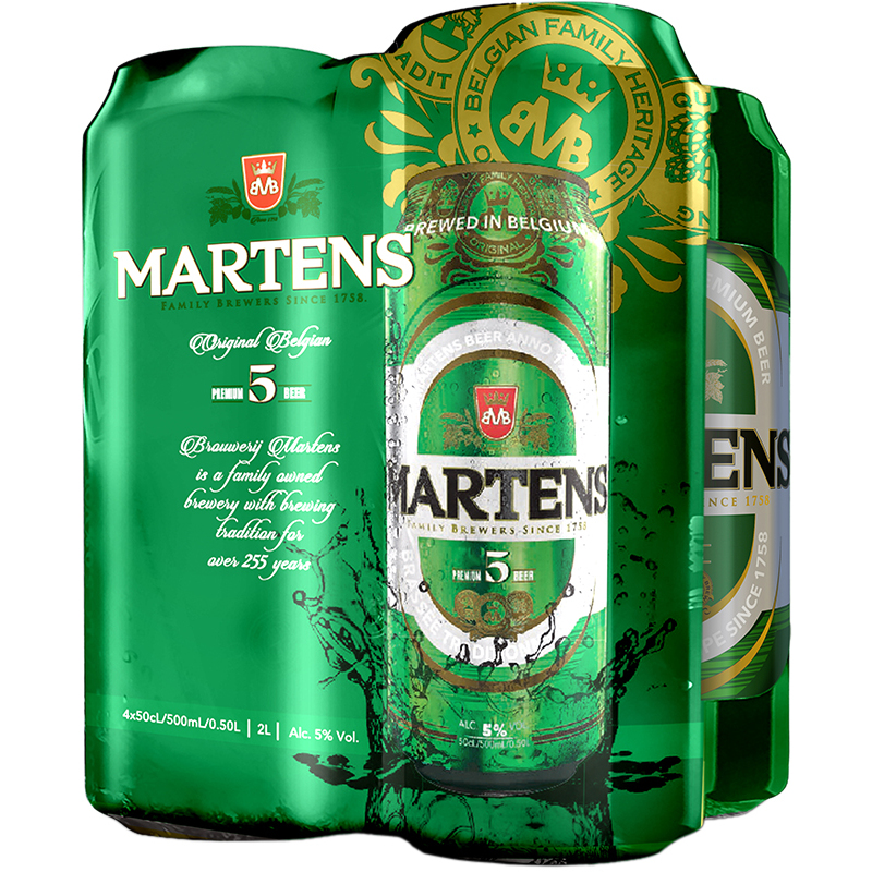 MARTENS PILSENER TALL CAN Belgium Import Beer