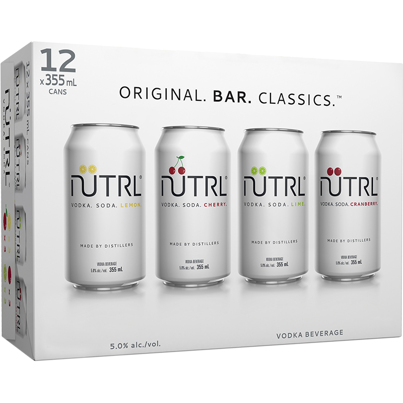 NUTRL VODKA SODA MIXED PACK CAN Canadian Coolers