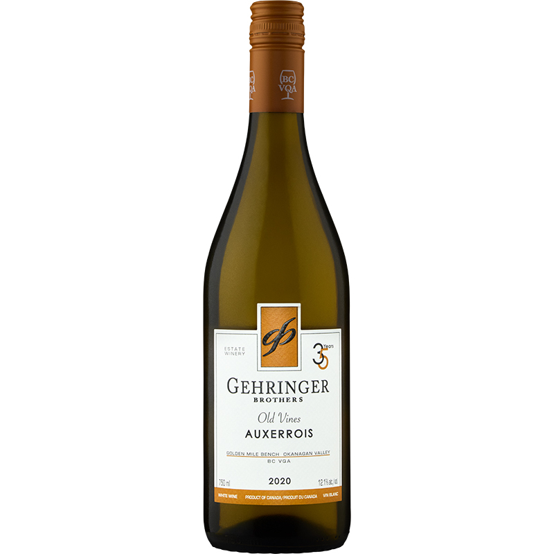 GEHRINGER - AUXERROIS OLD VINES GOLDEN MILE BENCH 2020 GEHRINGER - AUXERROIS OLD VINES GOLDEN MILE BENCH 2020