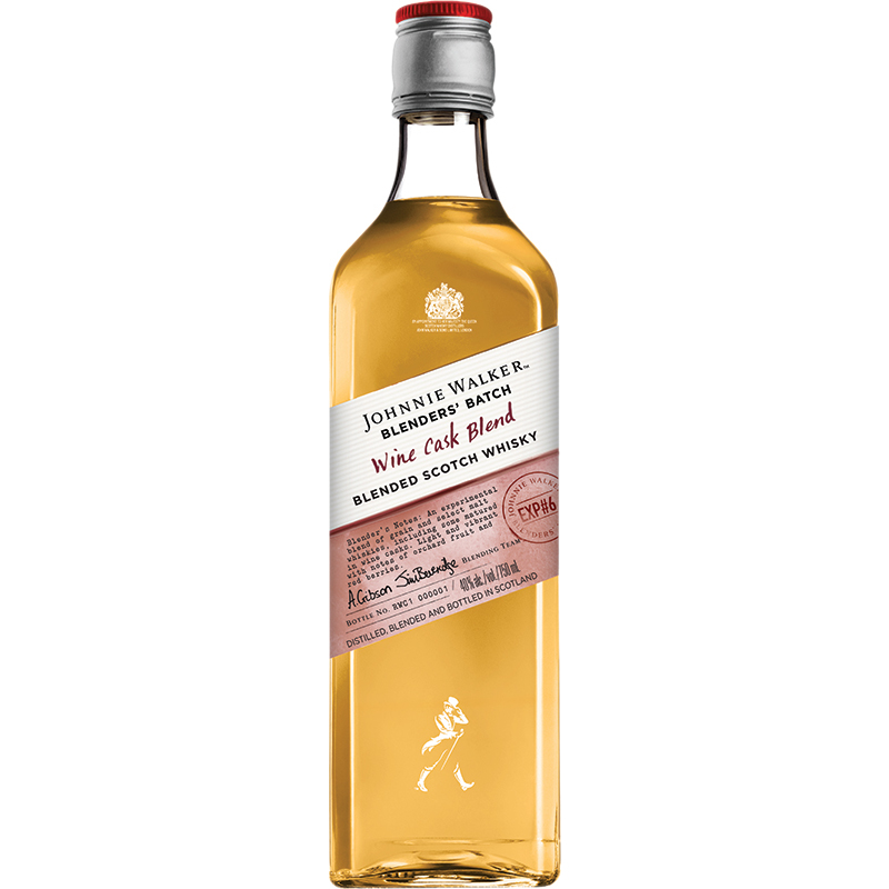 JOHNNIE WALKER - BLENDERS' BATCH WINE CASK BLEND Scottish Whisky