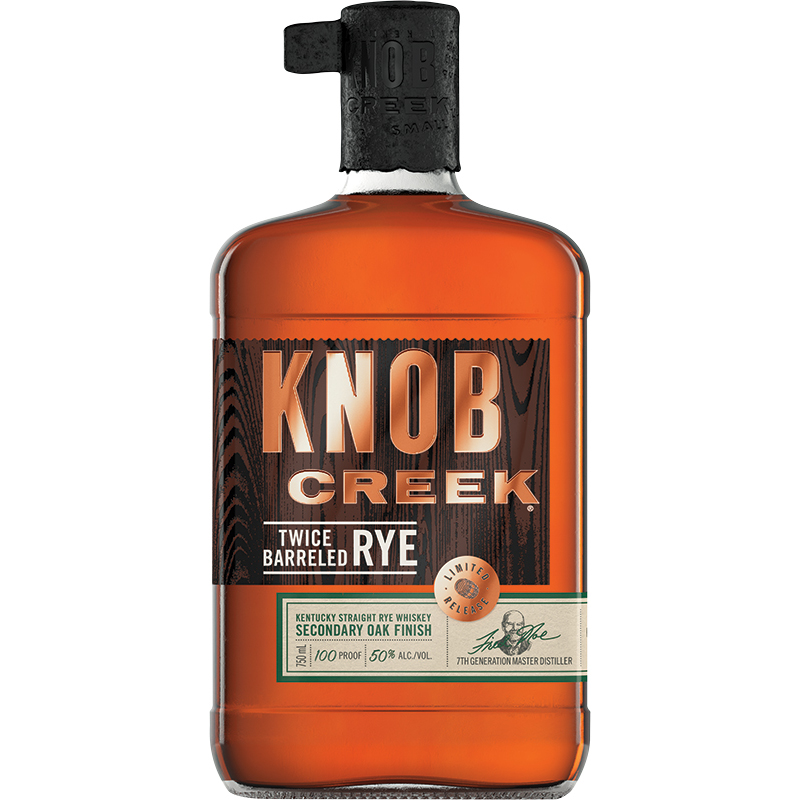 KNOB CREEK TWICE BARRELED RYE American Whisky / Whiskey