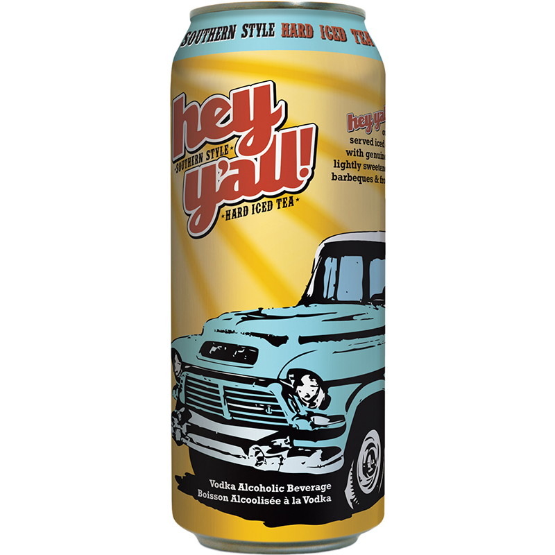 HEY Y'ALL ORIGINAL HARD ICED TEA TALL CAN Canadian Coolers