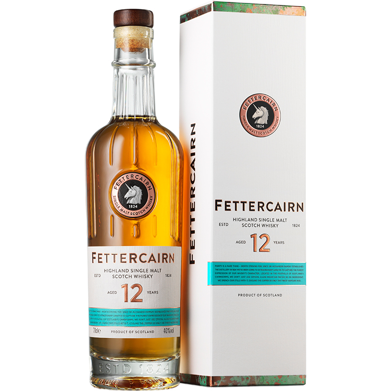 FETTERCAIRN - 12 YEAR OLD Scottish Whisky / Whiskey