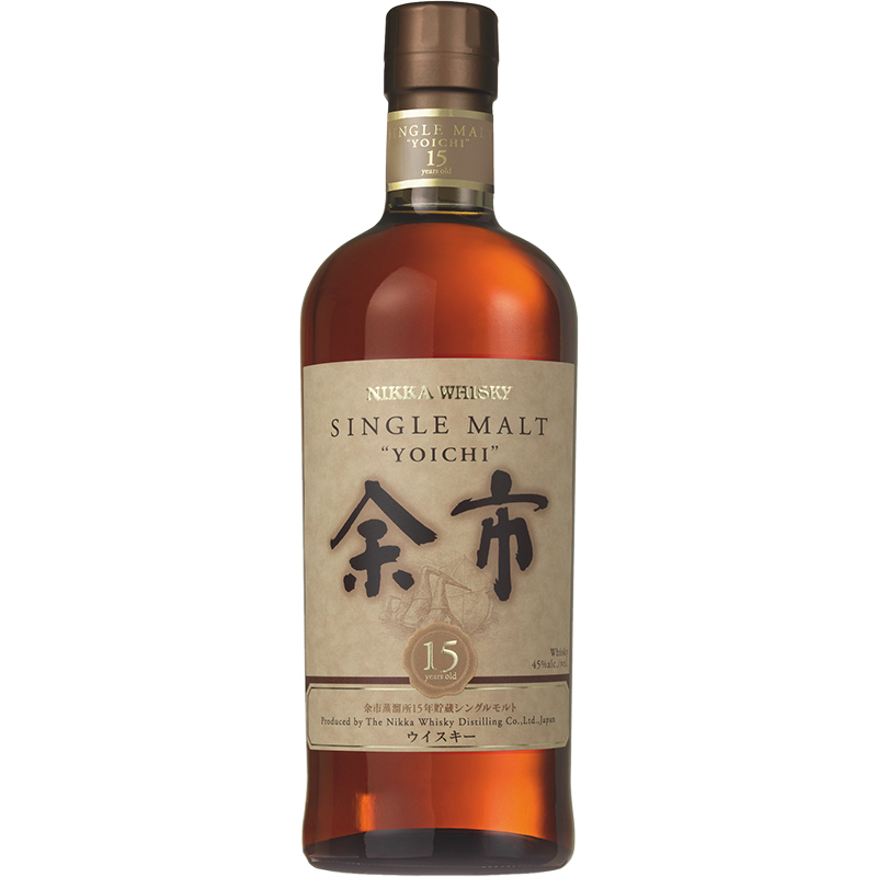 NIKKA - YOICHI 15 YEAR OLD SINGLE MALT Japanese Whisky / Whiskey