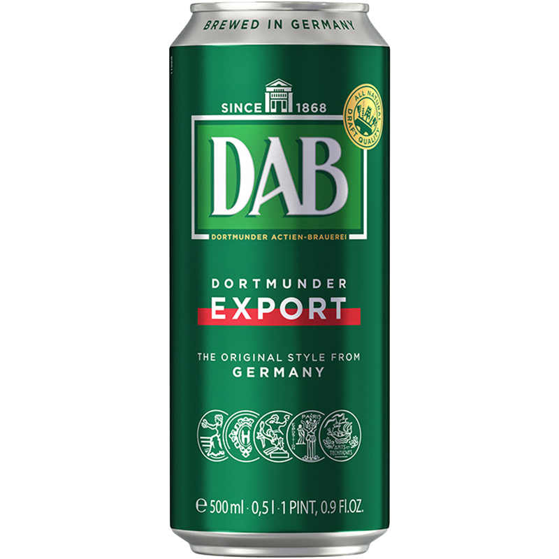 DAB ORIGINAL TALL CAN German Import Beer