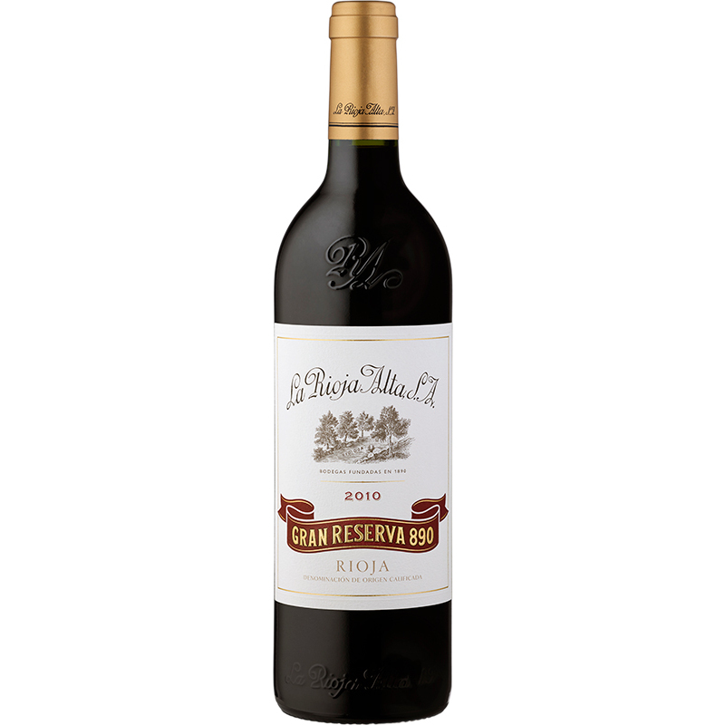 RIOJA GRAN RESERVA - LA RIOJA ALTA 890 Spanish Red Wine RIOJA GRAN RESERVA - LA RIOJA ALTA 890 Spanish Red Wine