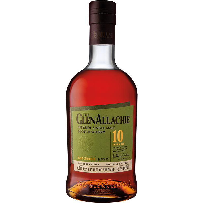 GLENALLACHIE - 10 YO CASK STRENGTH BATCH 12 Scottish Whisky / Whiskey