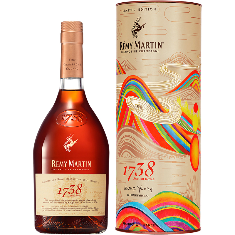 493[未開栓]REMY MARTIN 1738 ACCORD  REMY MARTIN - 1738 CNY 24 SNAKE French Cognac