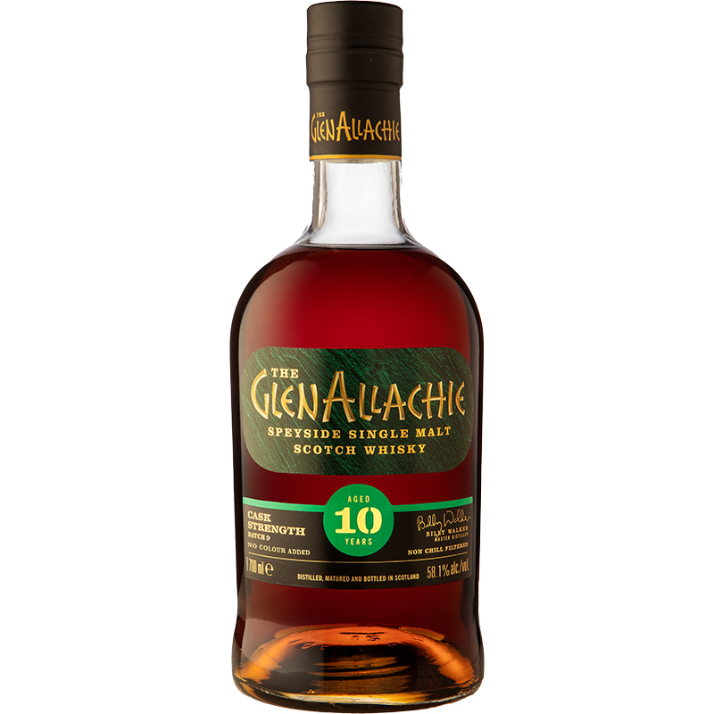 GLENALLACHIE 10 YO CASK STRENGTH BATCH 9 Scottish Whisky / Whiskey